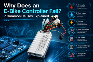 Why Does an E-Bike Controller Fail? 7 Common Causes Explained