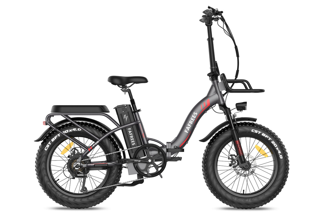 Fafrees F20 Max Ebike: City, Fat Tire, Step-Thru, Folding - 20 inch ...