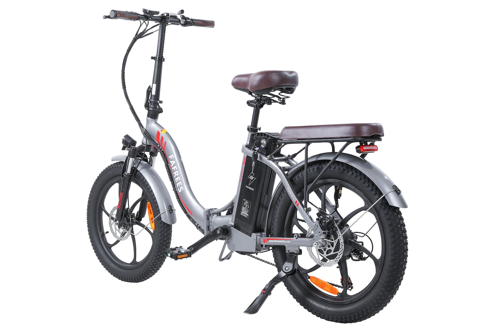 FAFREES F20 Bici Elettrica Pieghevole 20'' 250W Shimano 7V Batteria 16AH Autonomia 120 Km