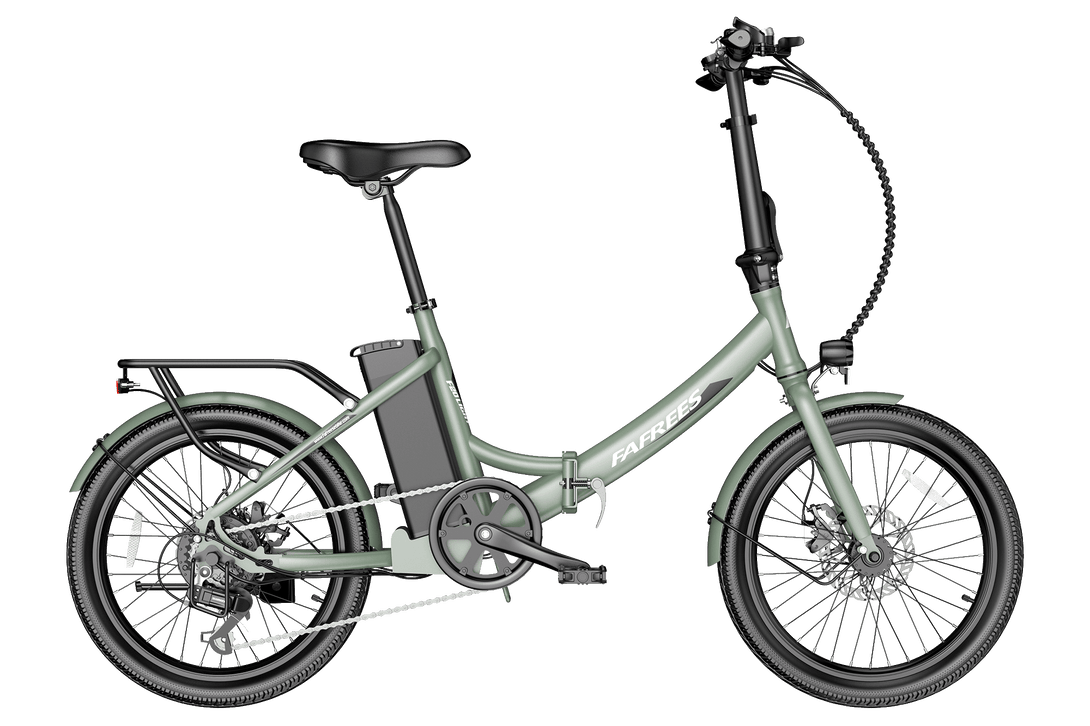 F20: Light, City, Step-Thru, Folding E-bike 20