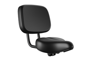 Comfort Bike -istuin selkänojalla (Säästä enemmän ebike kanssa, MUTTA ei erillisessä myynnissä).