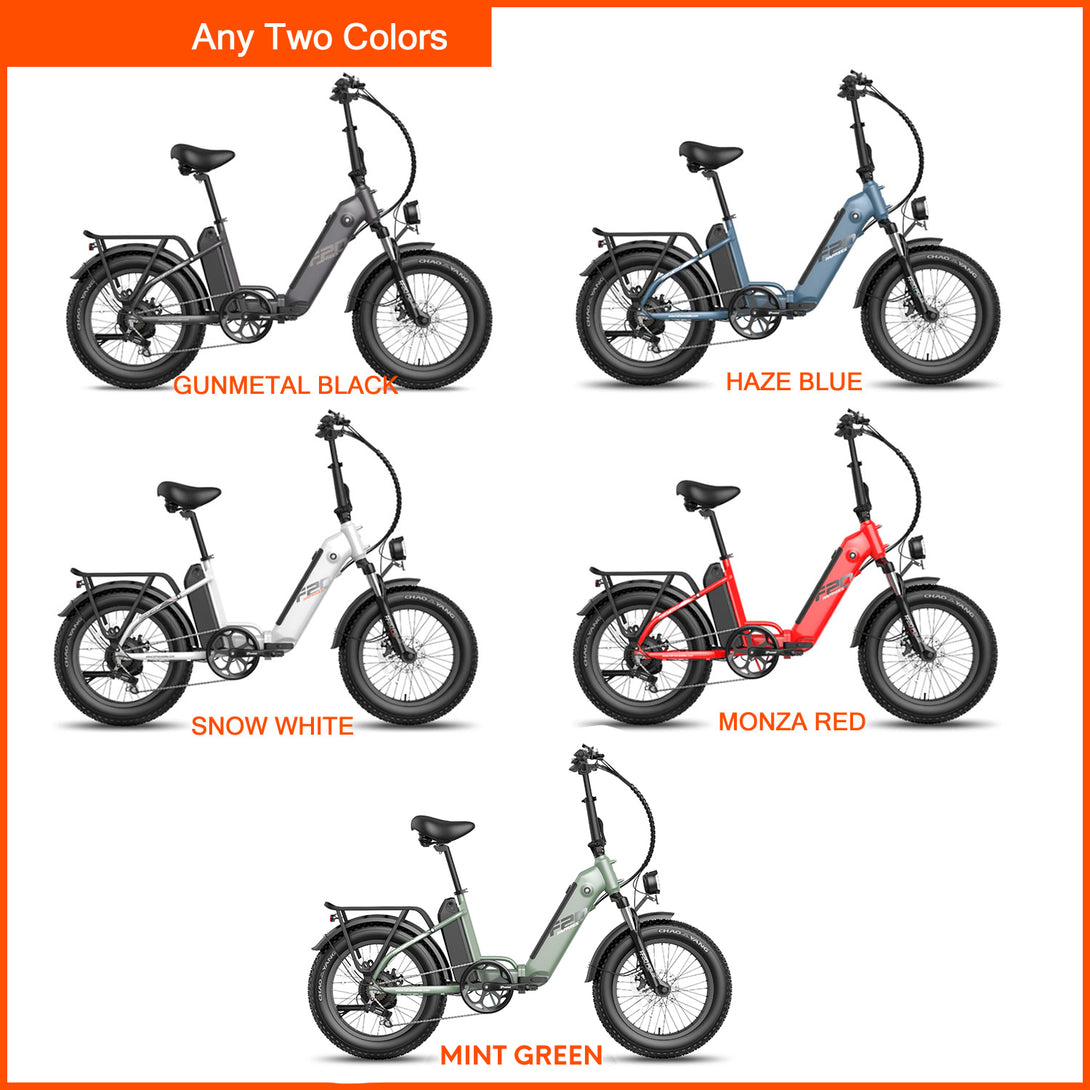 Ebike Bundle - Fafrees FF20 Polar with Dual Batteries (2 Pack) - fafreesebike